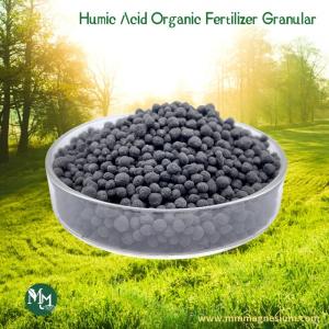 Fertilizante orgánico granulado de ácido húmico