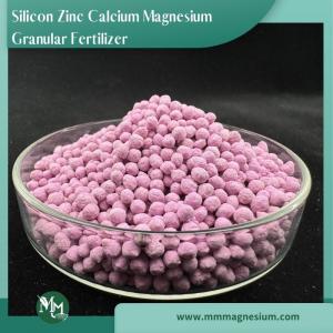 Fertilizantes de silicio, zinc, calcio y magnesio